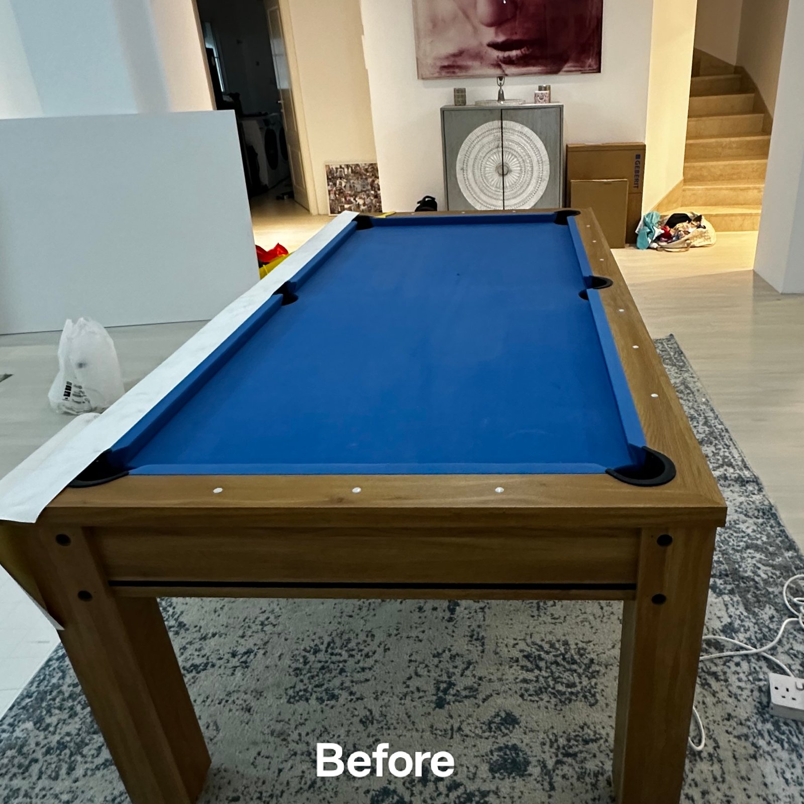 Countertop After Wrapping