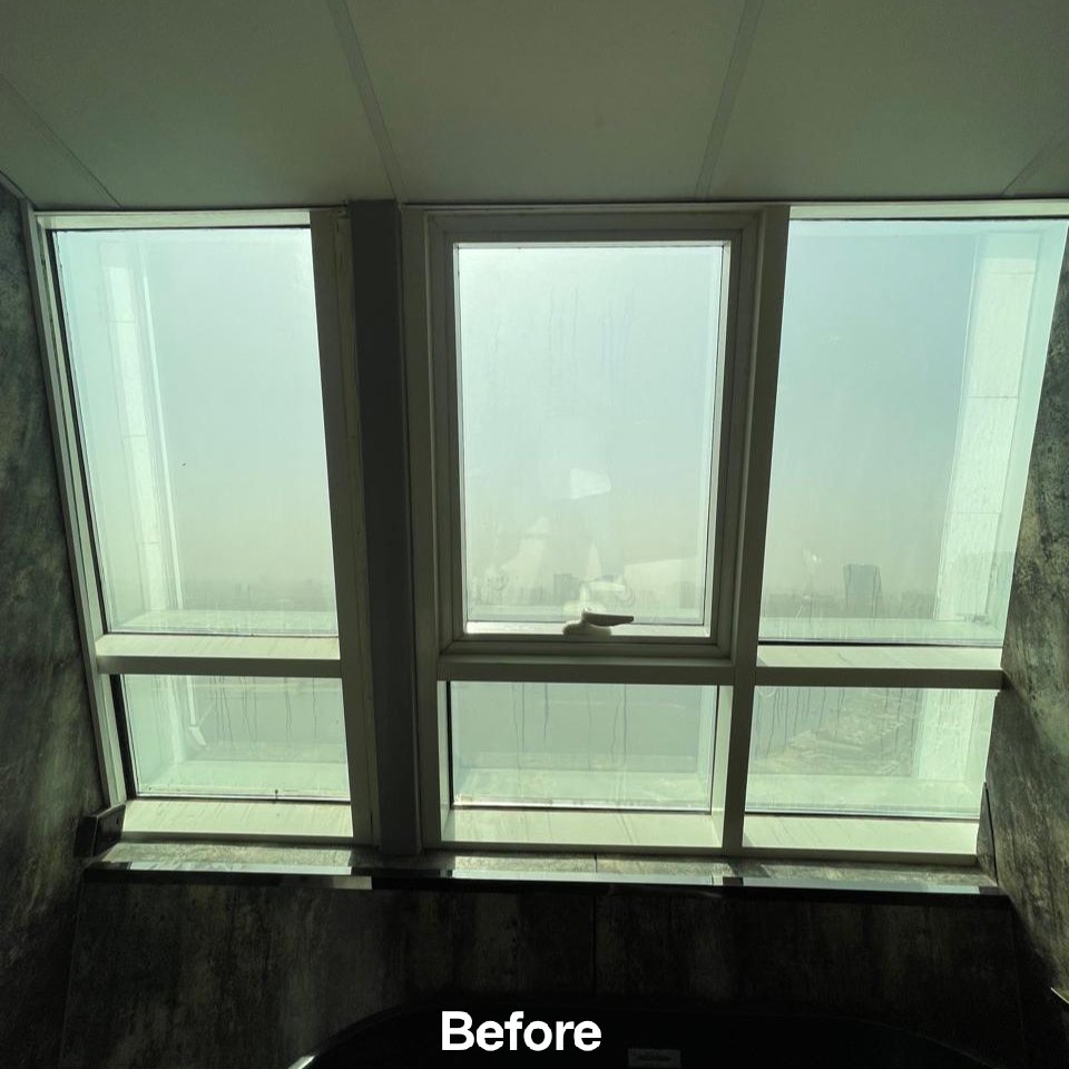 Window Before Wrapping