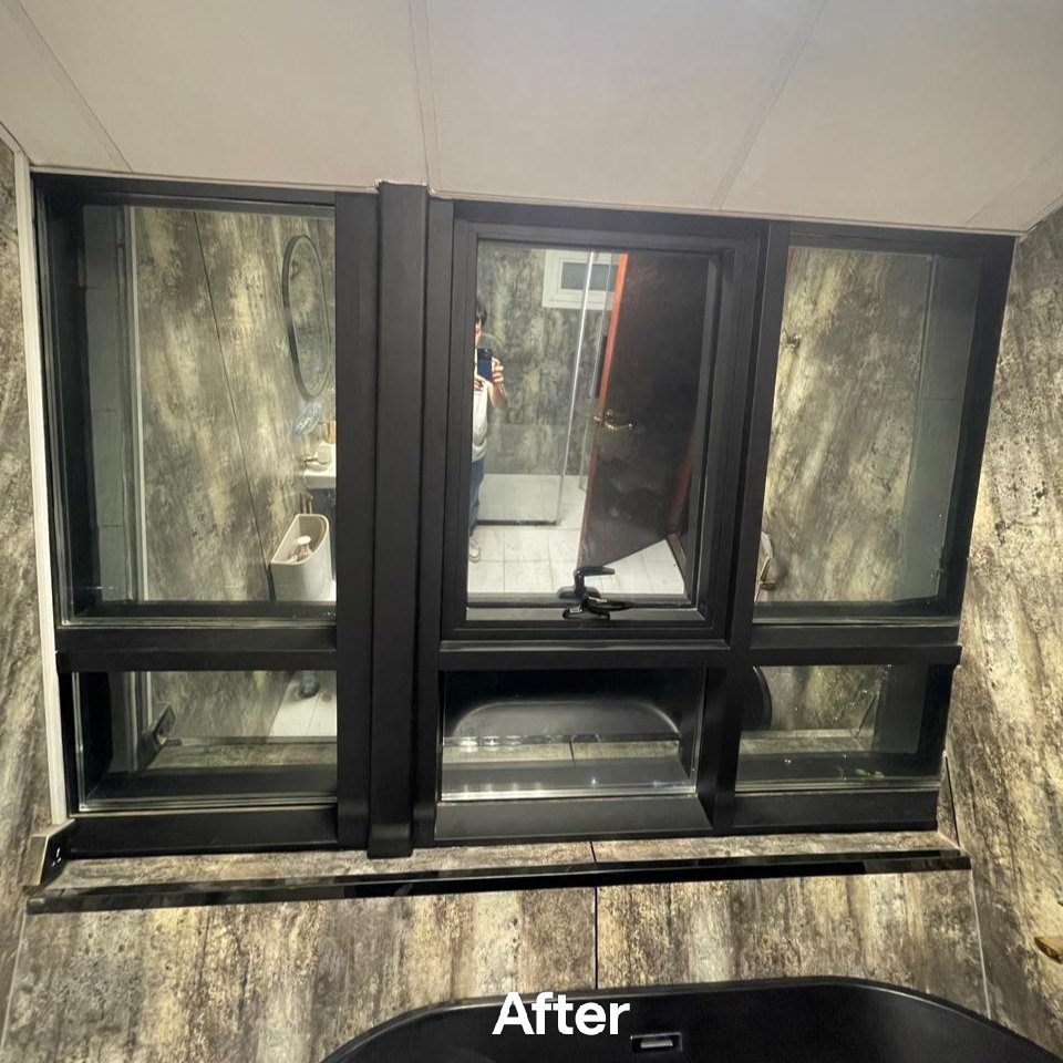 Window After Wrapping