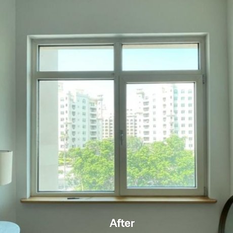 Window After Wrapping