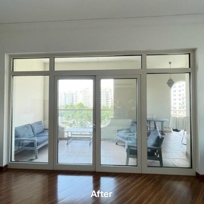 Window After Wrapping