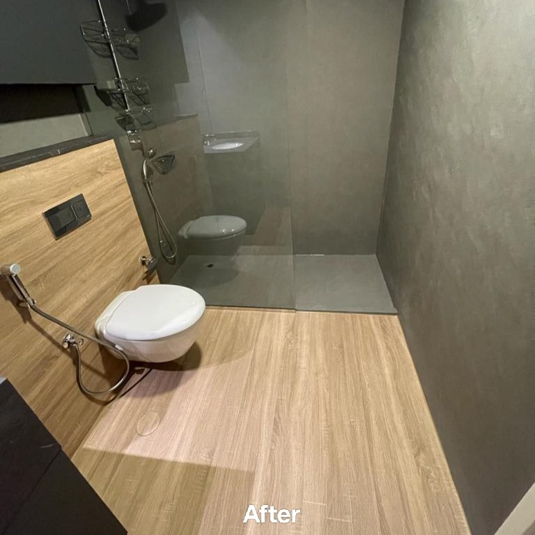 After Bathroom Wrapping