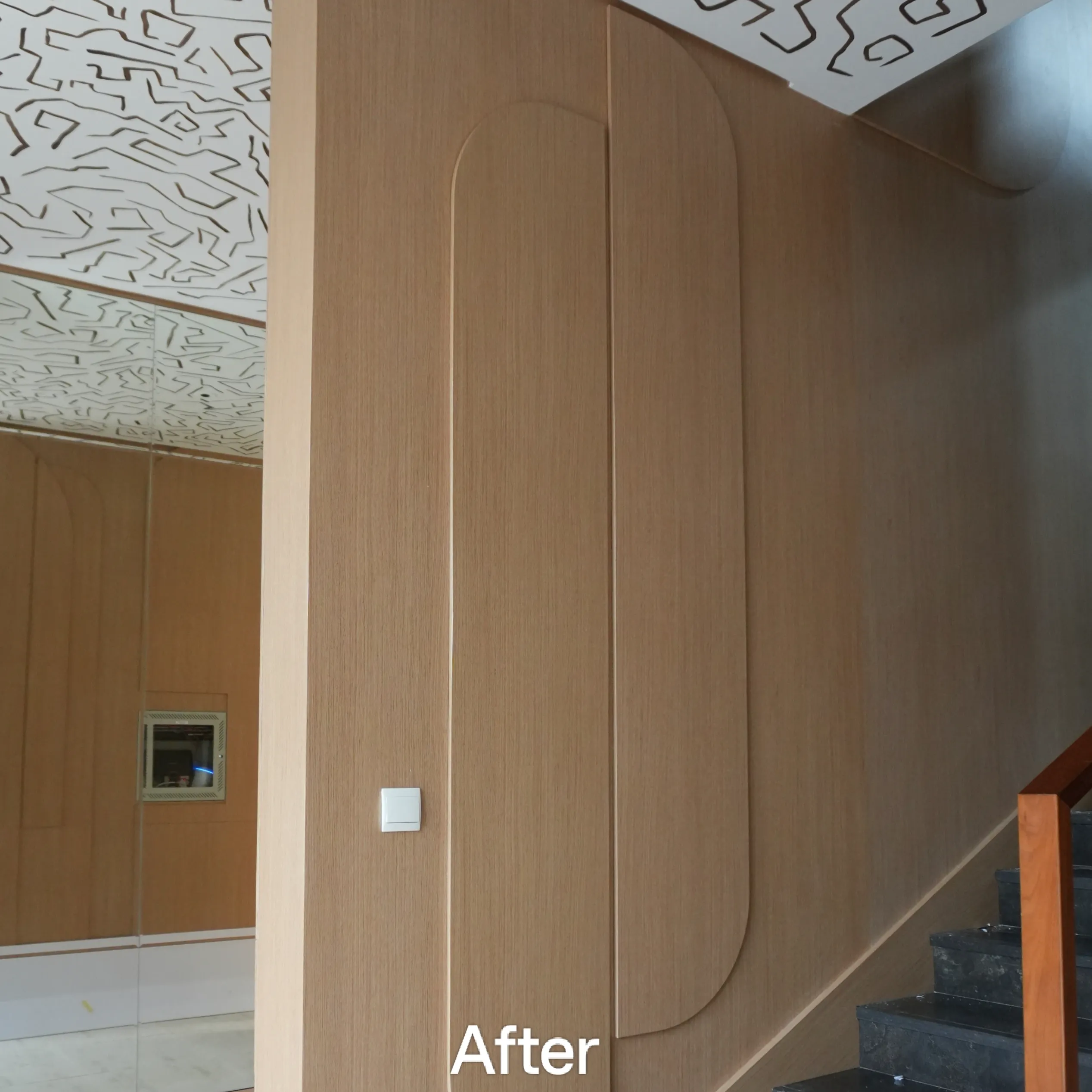 wall wrap transformation in dubai