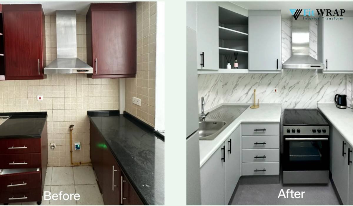 Is It Better To Paint Or Vinyl Wrap Kitchen Cupboards
