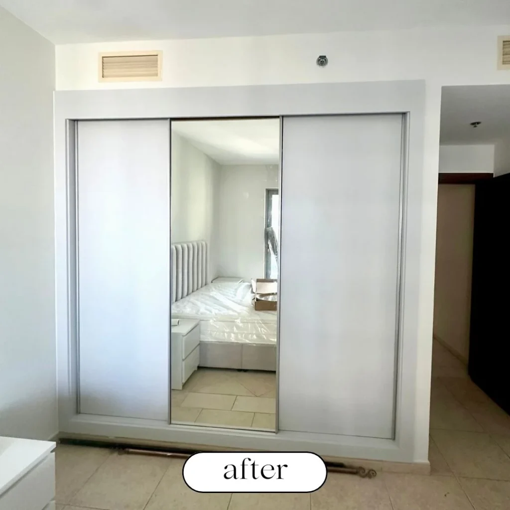 Wardrobe wrap Dubai | interior wrapping near me