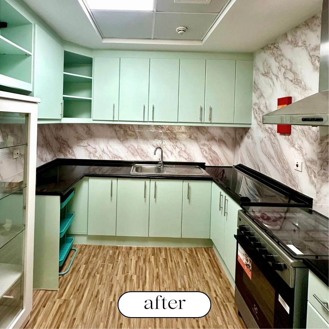 kitchen cabinet wraps | Kitchen wrap Dubai