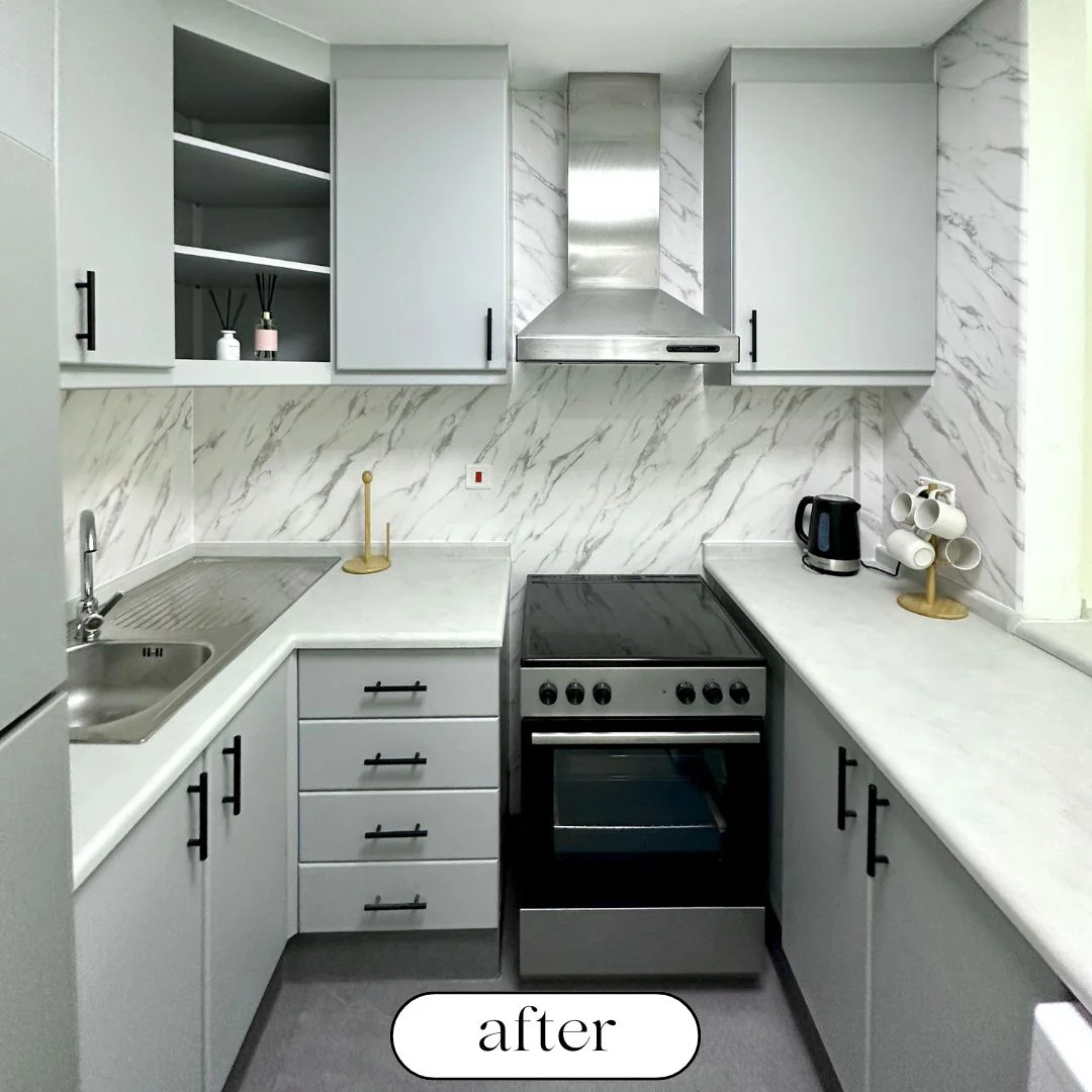 kitchen cabinet wraps | Kitchen wrap Dubai